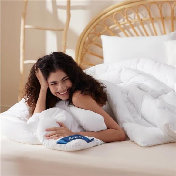 COPY - Comforter Duvet Insert - Quilted Comforters Queen Size (White, Queen 88"… - Picture 6 of 7